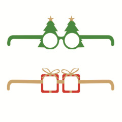 Happy New Year Paper Glasses Party Supplies Number Glasses New Year Eyewear For Happy Year Party Photo Prop