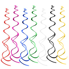 Spiral hanging decoration PVC hanging Halloween Christmas decoration supplies pendant