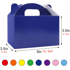 Bulk Gold Paper Hand Cake Boxes and Gift Boxes Cupcake Packaging Box Wholesale Custom Transparent Mini Cupcake Box