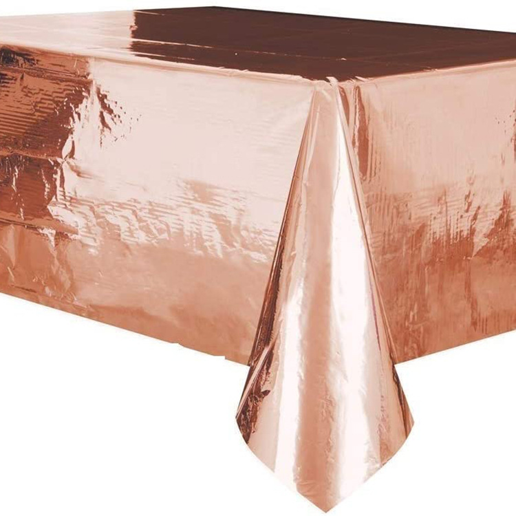 Hot Selling Paper Plates Napkins Cups Straws dispoplate Rose Gold Party Supplies Party Disposable Wedding Tableware