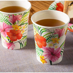 168pcs Flower Party Paper Napkins Plates Cups Kits Party Tableware Event & Party Supplies 24 guests