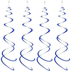 Spiral hanging decoration PVC hanging Halloween Christmas decoration supplies pendant