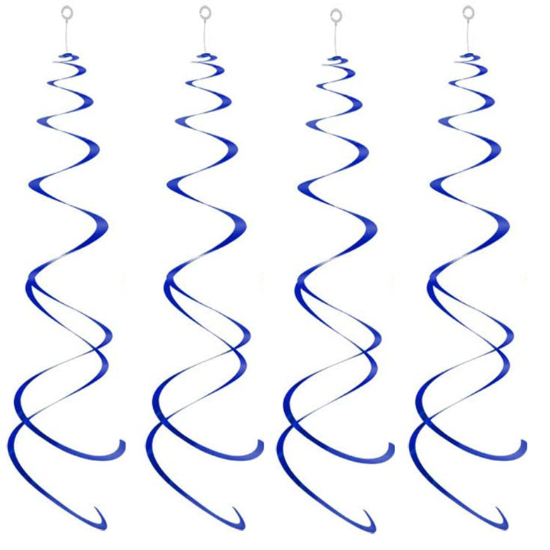 Spiral hanging decoration PVC hanging Halloween Christmas decoration supplies pendant