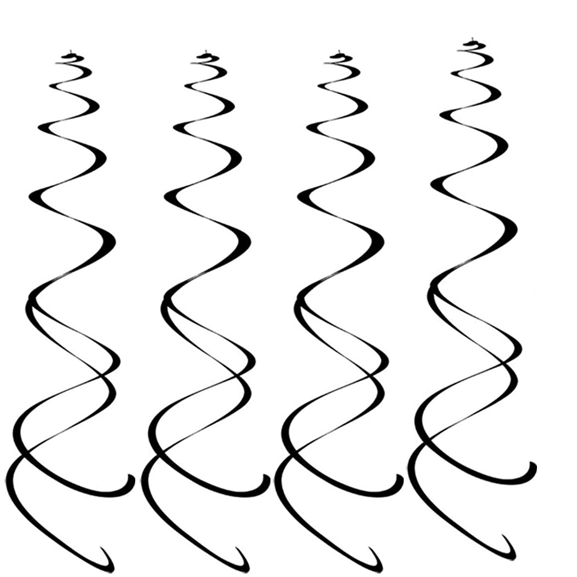 Spiral hanging decoration PVC hanging Halloween Christmas decoration supplies pendant