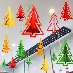 Paper Pendant Garland Ornaments Christmas Decorations for Home New Year
