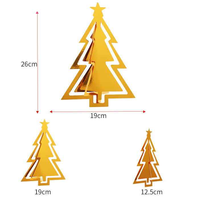 Paper Pendant Garland Ornaments Christmas Decorations for Home New Year