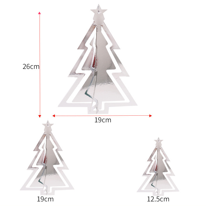 Paper Pendant Garland Ornaments Christmas Decorations for Home New Year