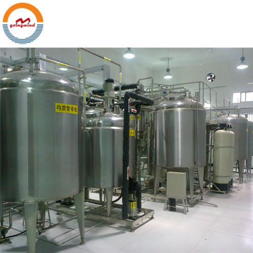Automatic pasteurized milk production line 100-5000L/H processing plant