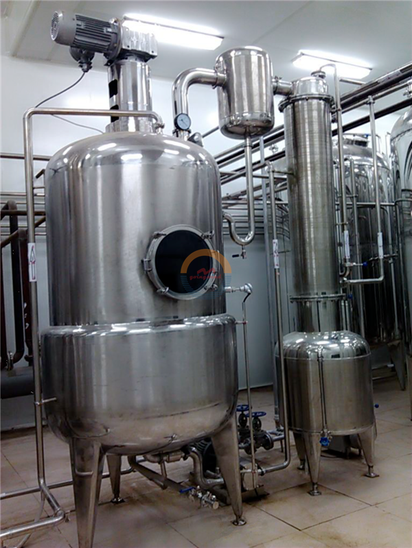 Commercial tomato paste sauce vacuum evaporator concentrator fruit jam