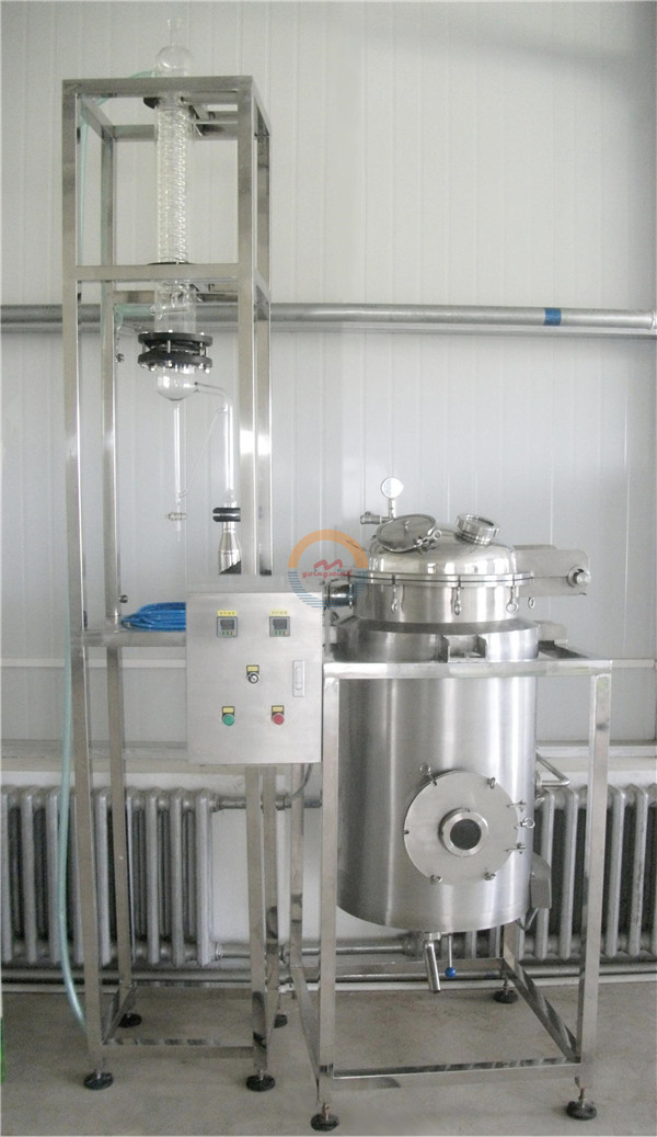 Small essential oil distiller 10l 20l 30l 50l mini lab rose lavender