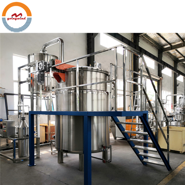 Industrial essential oil distiller 1000l 2000l 3000l 5000l rose lavender lemongrass herb flower