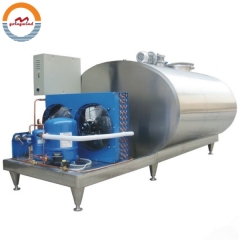 Good Price Stainless Steel 100-10000l Direct Cooling Milk Storage Tank SUS304 Milk Receiving Tank Cooler Silo Tanks for Sale