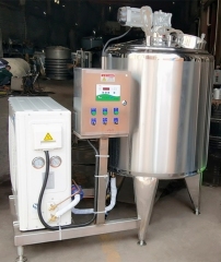 Good Price Stainless Steel 100-10000l Direct Cooling Milk Storage Tank SUS304 Milk Receiving Tank Cooler Silo Tanks for Sale
