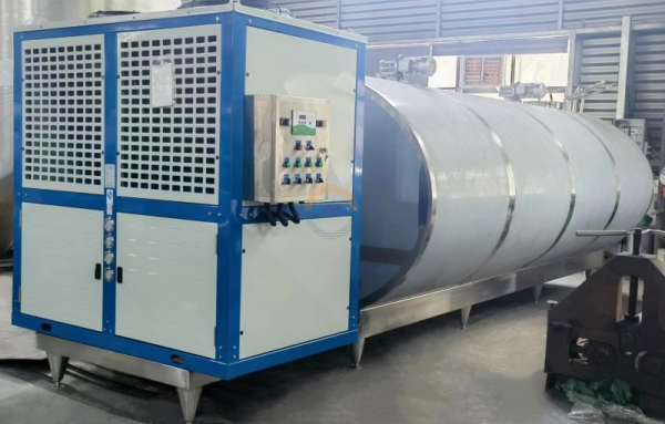 Good Price Stainless Steel 100-10000l Direct Cooling Milk Storage Tank SUS304 Milk Receiving Tank Cooler Silo Tanks for Sale