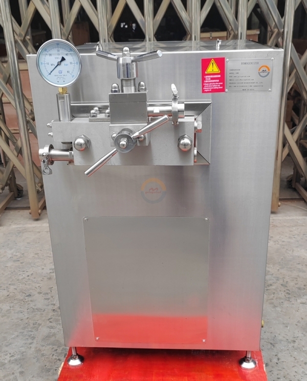 Good Price Fully Automatic High Pressure Industrial Milk Homogenizer Machine Auto Soymilk Large Scale Homogenizer for Sale