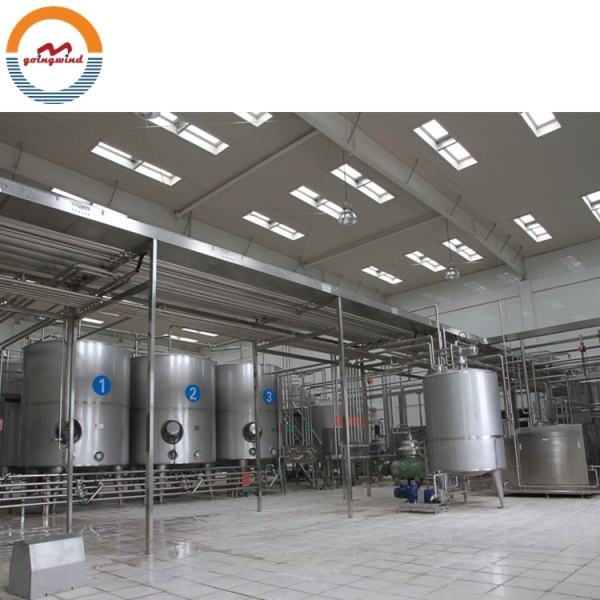 Good Price Automatic Goat Milk Processing Plant Auto Pasteurized Uht Goat Milk Production Line Machine Equipment for Sale