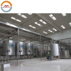 Good Price Automatic Milk Production Line Equipment Auto Complete 1000 2000 3000 5000 l Dairy Yogurt Processing Plant for Sale