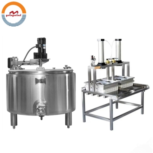 Small Scale Cheese Making Production Machine Processing Line Mini Automatic Farms Milk Cheese Manufacturing Plant Equipment