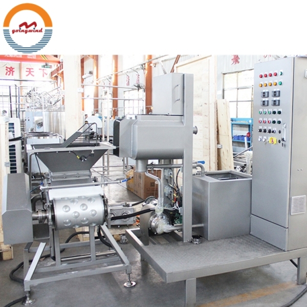 Mozzarella Cheese Making Machine Processing Line Dairy Pizza Cheese Production Plant Equipment Mozarella Mixer for Sale