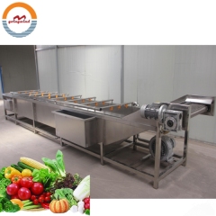 Good Price Automatic Strawberry Washing Machine Auto Berry Blueberry Berries air Bubble Washer Cleaning Equipment for Sale