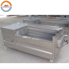 Good Price Commercial Automatic Potato Washer and Peeler Machine Small Scale Semi Auto Stainless Steel Electric Peelers for Sale