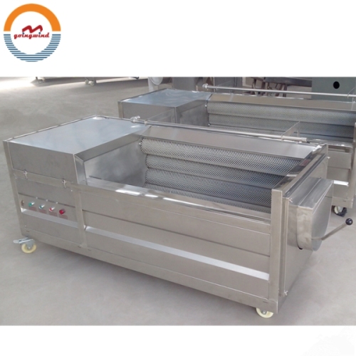 Automatic Turnip Radish Brush Washing and Peeling Machine Auto Turnips Radishes Washer Peeler Cleaning Equipment for Sale