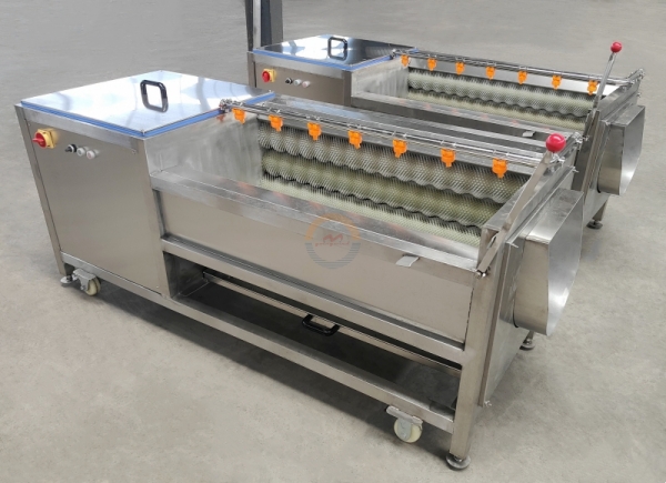 Good Price Automatic Yam Peeling Machine Auto Industrial Yams Brush Washer Peeler Washing Cleaning and Slicing Machines for Sale