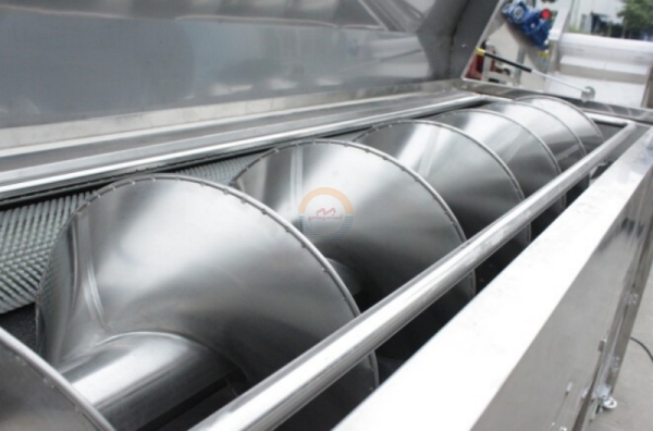 Good Price Automatic Industrial Carrot Brush Washing and Peeling Machine Auto Carrots Brushing Polishing Equipment for Sale