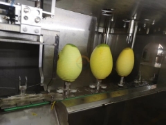 Automatic mango Peeling Machine Auto Industrial Fruit Mangoes Professional Skinning Pitting and Slicing Machines for Sale