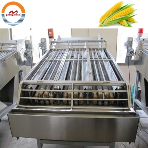 Automatic Commercial Sweet Corn Peeling Husking Machine Auto Industrial Fresh Corns Peeler Husker Sheller Huller for Sale