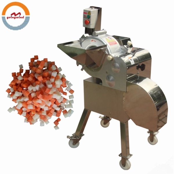 Automatic Commercial Potato Dicing Cubes Cutting Machine Auto Industrial Potatoes Cubing Cube Cutter Equipment for Sale