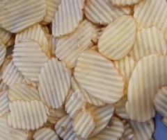 Good Price Automatic Commercial Wave Potato Chips Cutting Machine Auto Industrial Potatoes Waves Crinkle Cutter Slicer for Sale