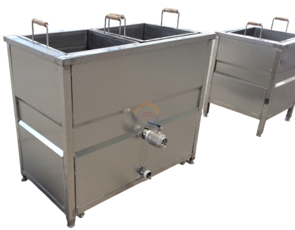 Good Price Semi Automatic Small Scale Batch Fryer Semi-automatic Gas Fry Auto Kfc Mcdonald's Chicken Frying Machine for Sale