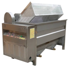Good Price Automatic Rectangular Electric Batch Fryer Auto Gas Water and Oil Frying Machine Industrial Oil-water Fryer for Sale