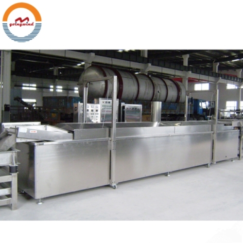 Good Price Automatic French Fries Frying Machine Auto Industrial Finger Chips French Fry Oil Conveyor Fryer Equipments for Sale