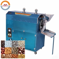 Good Price Automatic Small Chestnut Roasting Machine Auto Mini 220v Cashew Nut Almond Rotary Drum Electric Gas Roaster for Sale