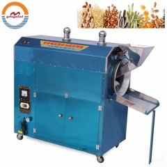 Good Price Automatic Small Corn Rotary Roasting Machine Auto Electric Gas Roasted Maize Mini Rotating Drum Roaster for Sale