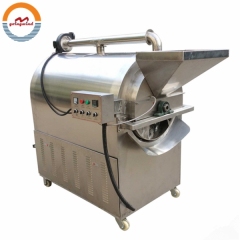 Automatic Commercial Spice Roasting Machine Auto Industrial Spices Electric Gas Rotary Drum Roaster Oven Roasters for Sale
