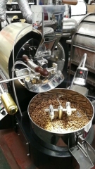 Automatic Small Coffee Bean Roasting Machine Auto Commercial Electric Gas Hot air Coffee Beans Rotary Drum Roaster for Sale