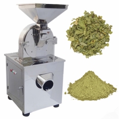 Good Price Automatic Tea Leaf Powder Crushing Pulverizing Making Machine Industrial Tea Leaves Herbal Flour Crusher Pulverizer