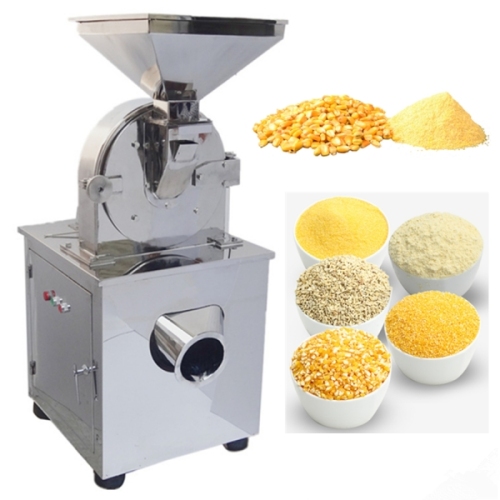 Automatic Small Scale Corn Flour Grinding Milling Machine Auto Maize Electric Crusher Grinder Mill Plant Machines for Sale