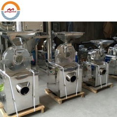 Automatic Small Powder Pulverizing Machine Auto Stainless Steel Commercial Flour Hammer Mill Grinder Mini Pulverizer for Sale