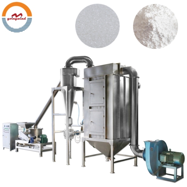 Automatic Icing Sugar Powder Making Grinding Milling Machine Auto ...