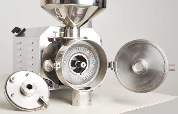 Good Price Automatic Small Nut Powder Grinding Machine Auto Groundnut Peanut Nuts Flour Electric Crusher Grinder Mill for Sale