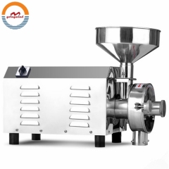 Good Price Automatic Small Nut Powder Grinding Machine Auto Groundnut Peanut Nuts Flour Electric Crusher Grinder Mill for Sale
