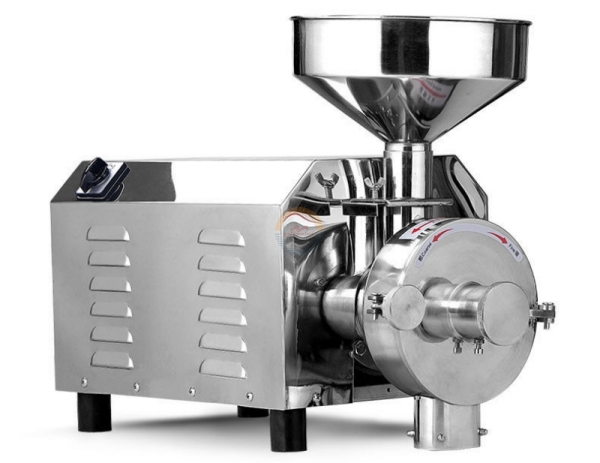Good Price Automatic Small Nut Powder Grinding Machine Auto Groundnut Peanut Nuts Flour Electric Crusher Grinder Mill for Sale
