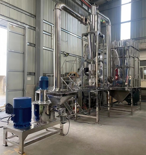 Automatic ultra Fine Powder Grinding Machine Auto Super Fine Mesh Flour Grinder Micro Micronizer Micronization Mill for Sale