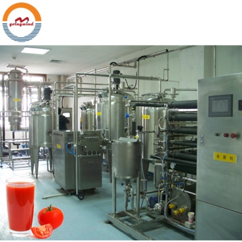 Automatic Tomato Juice Production Line Auto Tomato Juice Processing Plant Factory Equipment Industrial Process Machine for Sale