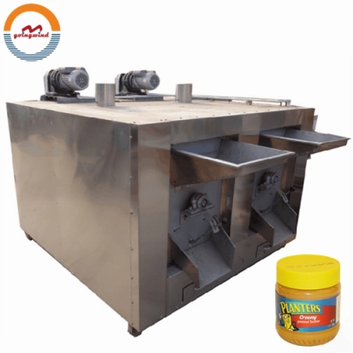 Automatic Peanut Butter Processing Machine Auto Groundnut Paste Making Roaster and Metal Can Bottle Filling Packing Machines