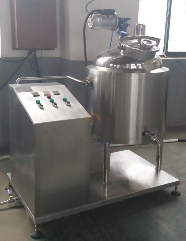 100l Milk Pasteurizer Machine 100 Liter Small Batch Pasteurization tank with Cooling and Homogenizer 100 Liters for Sale